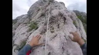 VIA FERRATA GORNJAK - autor filma Obrad Kuzeljević Kuki, alpinista - instruktor alpinizma