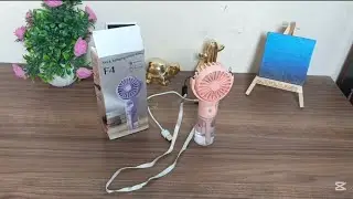 Unboxing Mini portable Mist fan!