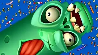 WORMS ZONE.IO GAMEPLAY /  DENIAL GAMING | OLD IS GOLD #wormzone #gaming #bigsnakegame #cacingbesar