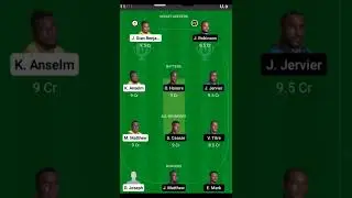 BAW VS TGS DREAM11 PREDICTION || BAW VS TGS DREAM11 TEAM PREDICTION || BAW VS TGS DREAM11