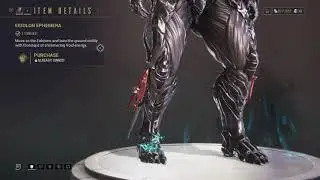 Warframe | Claiming & Equipping EIDOLON EPHEMERA! Nightwave Tier 15 Reward