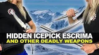 Hidden Icepick Escrima and Other Deadly Weapons! 💣 Combat Knife, Extendable Baton, Saber and Scythe!