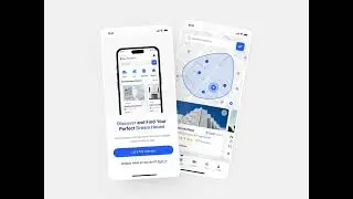 Real Estate Mobile App | UIUX Design | Figma UI Kit | Real Estate App UI Kit | Flutter UI  | IOS