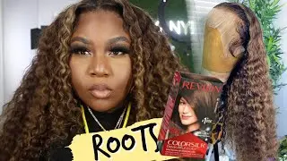 THE PERFECT HIGHLIGHTED CURLY WIG || NO BLEACH NEEDED || LUMIERE HAIR