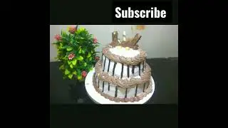 two tier chocolate cake recipe in my youtube channel already upload