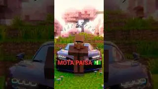 This Villager&rsquo;s Car is INSANE! 🚗🔥 #Minecraft #Shorts