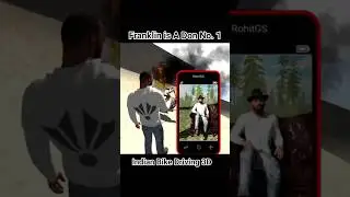 Franklin is A Don No. in Indian Bike Driving 3D #ibd3d #youtubeshorts