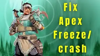 FIX APEX FREEZE/ CRASH IN THE GAME 100%| EASY FIX 100%