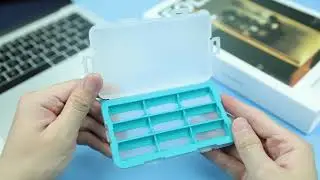 JJC BC-9CR123 Battery Storage Case can Store 9PCS CR123/CR123A/CR17345/16340 Battery