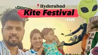Kite Flying Festival Hyderabad 2026 🎉 | Makar Sankranti | Biggest Kite Exhibition | Hrujas World