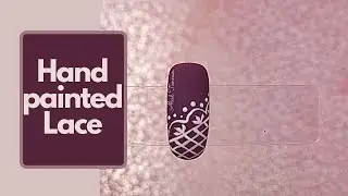 How to | Basic Nail Art Designs | Handpainted lace