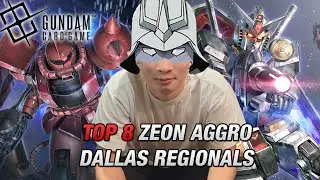 Gundam TCG Top 8 Zeon Aggro Deck Profile | Bandai Cardfest Dallas Regionals 2025