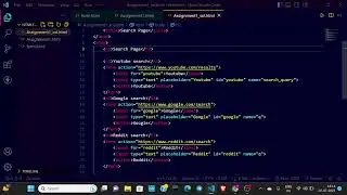 HTML Assignment 1 solution