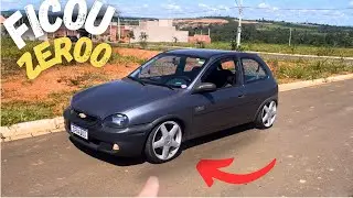 COMO FICOU A DIRE&Ccedil;&Atilde;O DO CORSA WIND COM OS ARO 17 🤔