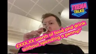 Spending as much money as I can in airport lounge for FREE