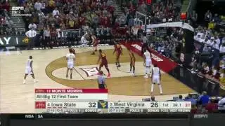 Iowa State vs West Virginia | 2016-17 Big 12 Men's Basketball Highlights