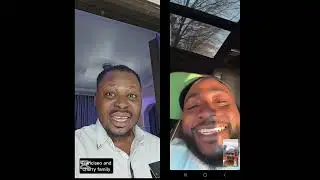 Davido, Verydarkblackman and vdm mother had a conversation