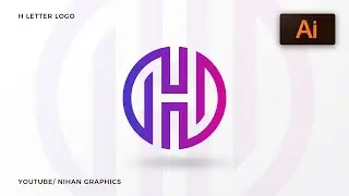 H Letter Logo Illustrator | Illustrator tutorials | Best Logo Design Ideas