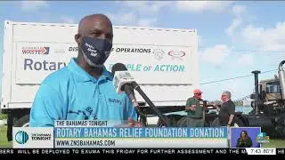 ROTARY BAHAMAS RELIEF FOUNDATION DONATION