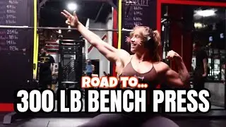 ROAD TO 300 LB BENCH: my back HURTS and im a wimp