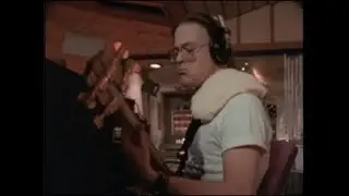 Metallica - Jason Newsted recording The Black Album's songs under directions of James