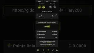 GIDOCHAIN MINING | SAME AS SATOSHI APP MINING | SAME AS CORE