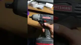 Craftsman C3 Cordless 1/2&rdquo; Impact Wrench Demo