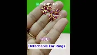 Detachable ear Rings