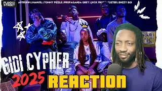 Explosive Lagos Rap Session: PFTS GIDI Cypher 2025 | UNIQUE REACTION