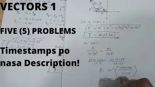 Physics Tagalog &ndash; (1/3) Vectors &ndash; STEM 12