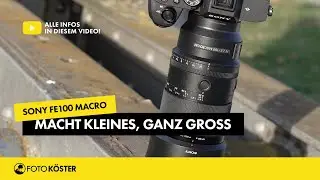 Alle Infos zum neuen Sony FE100 f2.8 Macro GM OSS