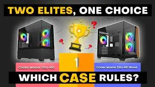 Сочетание лучшего современного дизайна по выгодной цене 👌CoolerMaster Elite 481 и 490