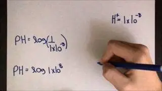Logaritmo - pH de uma solu&ccedil;&atilde;o - UFOP