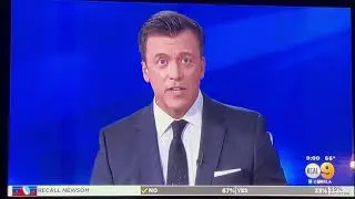 KCAL 9 News at 9pm &ldquo;Recall Election&rdquo; cold open September 14, 2021