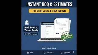 How to Prepare a Detailed Building Estimate in Minutes | PWD Maharashtra Rates | buildingestimate.in