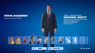 How To Get The Office Michael Scott Skin For FREE! (Fortnite)