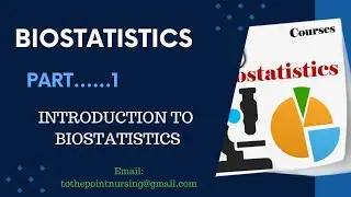 Introduction to Biostatistics#mscnursing #Biostate#BScN#datacollection#sampling#variables#Population