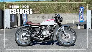 【HONDA】CB400SS｜NC41｜タンクカスタムペイント、MORIWAKI製ショートクラシックマフラー・DOMINO製グリップ装備＊その他の装備は説明に記載しています&darr;