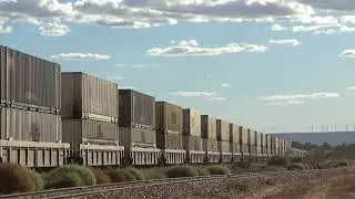 CSR019 and SCT011 on 1PM9 freight Stirling North