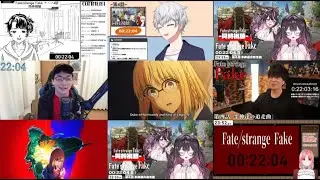 【Fate/strange Fake 第4話】VTuberリアクションマッシュアップ｜海外VTuber反応まとめ