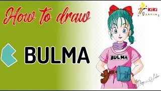 how to draw bulma | drawing | drawing tutorial | how to draw | drawing kaise kare | kiki drawing