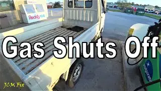 Fixing A Mini Truck Where The Gas Pump Keeps Shutting Off | Hijet S110P Charcoal Vapor Canister