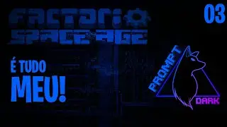 &Eacute; TUDO MEU! Planejando a Base! Factorio Space Age