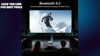 HAPPRUN 2000 ANSI Google TV Projector Review: Ceiling Movies & 4K Streaming!