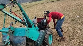 Amazing machine start Diesel engine machine starting | Amazing machine start Diesel engine machine 
