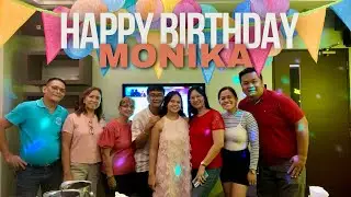 Vlog #40 Birthday Ni Monika! 🎂🎉 | Erika Tamayo