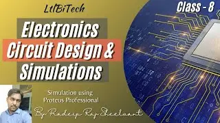 Power Supply Circuit Design and Output Waveform Analysis using Proteus Professional