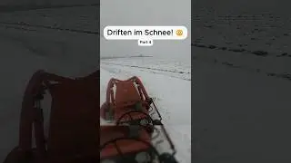 Driften im Schnee Part 4! 😳  #353 #ihc #internationalharvester #landwirtschaft #schnee #driften