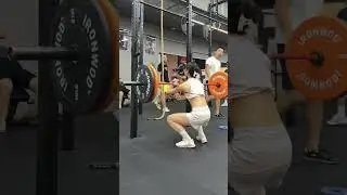 A disaster nearly struck. #fitting #gym #danger #girlpower
