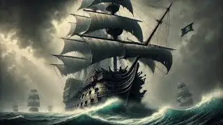 🌊 Sailing Gary the Canary | Soothing Art of a Sailing Ship Set to Music 🎨⛵️